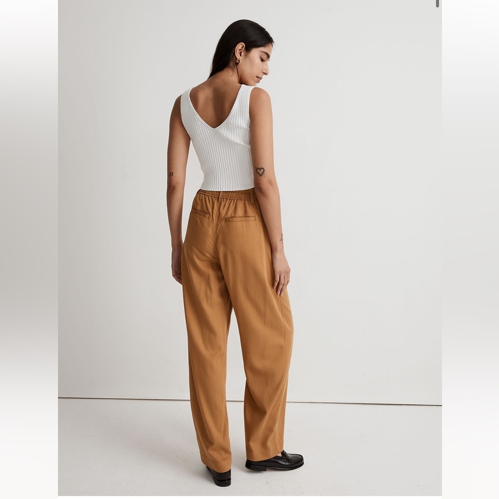 Madewell Neale Straight Leg / Wide Leg Trouser - Picture 3 of 9